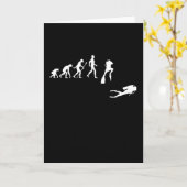 Funny Diving Zee Dive Gift for Diver Kaart (Gele Bloem)