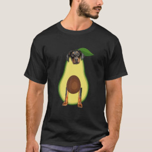 Funny Doberman Avocado Cute Halloween Costume T-shirt