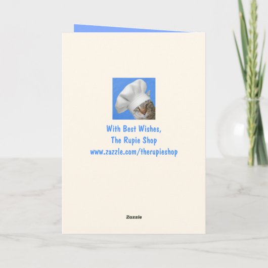 Funny Doctor Cat krijgt het goed Kaart (Achterkant)