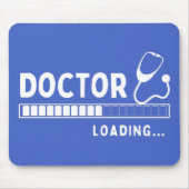 Funny Doctor Loading Bar Medical Future Doctor Muismat (Voorkant)