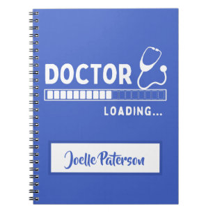Funny Doctor Loading Bar Medical Future Doctor Notitieboek