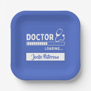 Funny Doctor Loading Bar Medical Future Doctor Papieren Bordje