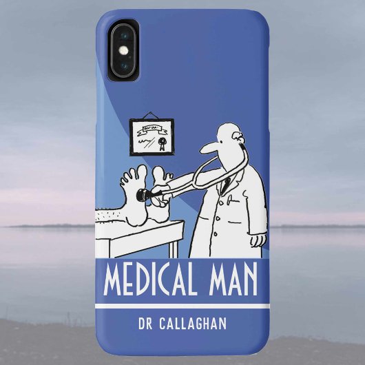 Funny Doctor met Stethoscoop controlefunctie Case-Mate iPhone Case