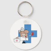 Funny Doctor on Duty Sleutelhanger (Voorkant)