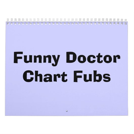 Funny DoctorChart Fubs Kalender (Hoes)