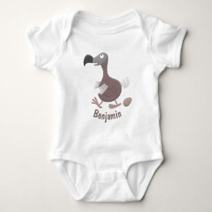 Funny dodo bird cartoon illustratie romper
