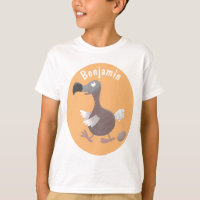 Funny dodo bird cartoon illustratie