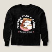 Funny Dog and S’more Design – Kawaii Pet Lover Pun (Motif recto)