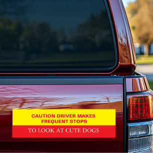 Funny Dog Bumpersticker