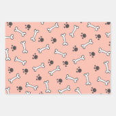 Funny Dog & Cat Pets Cartoon Inpakpapier Vel (Voorkant 2)