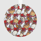 Funny Dog Choir Christmas Carol Singers Cartoon (dos)