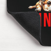 Funny Dog Christmas Chihuahua Premium Tri-blend Muismat (Hoek)