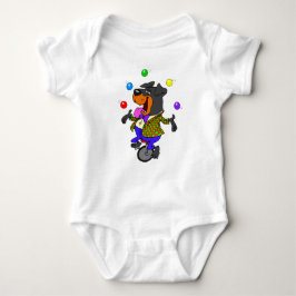 Funny Dog Circus Baby -T-shirt Romper