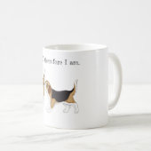 Funny Dog Coffee Mok (Voorkant rechts)