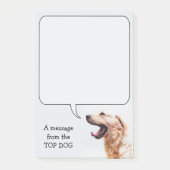 Funny Dog custom Post-it notes (Voorkant)