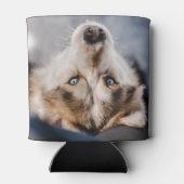 Funny Dog Dad Persoonlijke foto van Pet Blikjeskoeler (Achterkant)