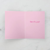 Funny Dog drukte uit als paaspaasmakerij Kaart (Binnen)