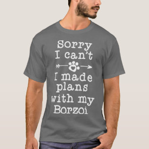 Funny Dog Eigenaar geeft sorry kantelplannen met m T-shirt