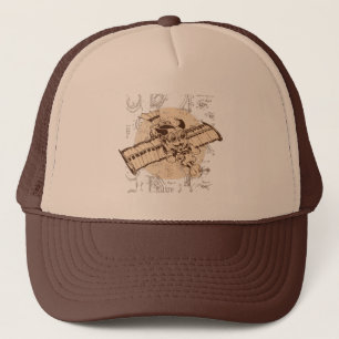 Funny Dog Flying - Geeky Puppy Trucker Pet