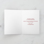 Funny Dog It Was Ruff Afstuderen Gefeliciteerd Kaart (Binnen)