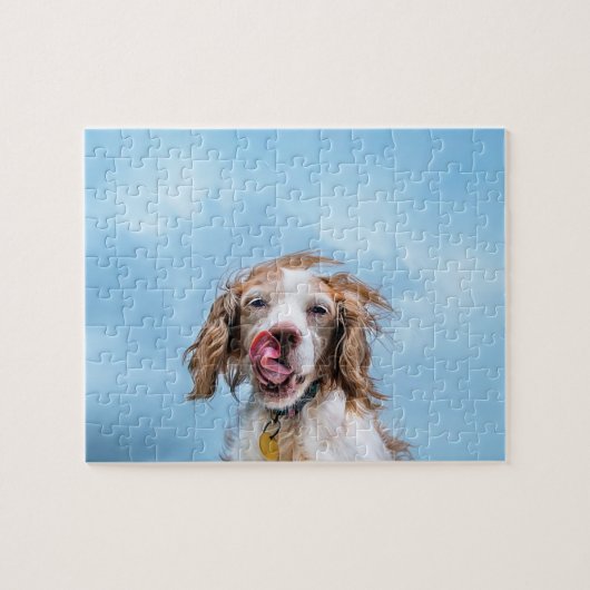 Funny Dog Jigzaag Puzzle Legpuzzel (Horizontaal)