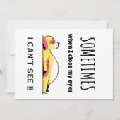 Funny dog kaart (Voorkant)