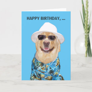  Funny Dog/Lab Card voor Guy Kaart
