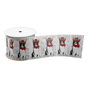 Funny Dog Lover Border Collie Kerstmis Lint