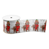 Funny Dog Lover Brown Labradoodle Kerstmis Lint (Spoel)