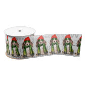 Funny Dog Lover Cute Cocker Spaniel Kerstmis Lint (Spoel)