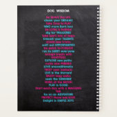 Funny Dog Lover Ik ben de PsycHOTic Dog Trainer Planner (Achterkant)