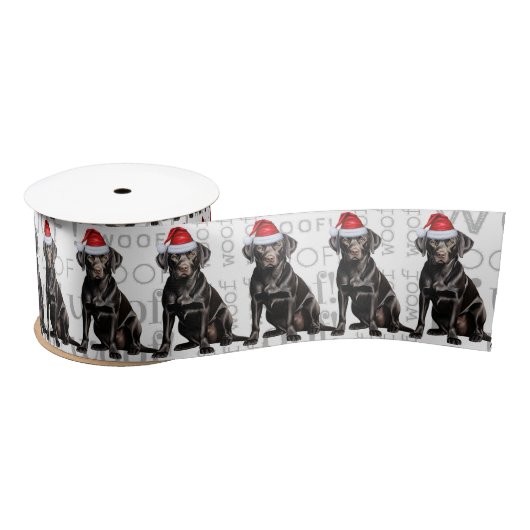 Funny Dog Lover Kerstmis Black Labrador Retriever Lint (Spoel)