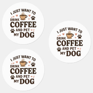 Funny Dog Lover Mok Dog mama Dog Dad Labels