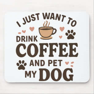 Funny Dog Lover Mok Dog mama Dog Dad Muismat