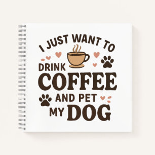 Funny Dog Lover Mok Dog mama Dog Dad Notitieboek