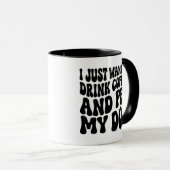 Funny Dog Lover Mug Dog Dad (Devant droit)