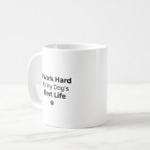 Funny Dog Lover Mug Koffiemok (Voorkant links)