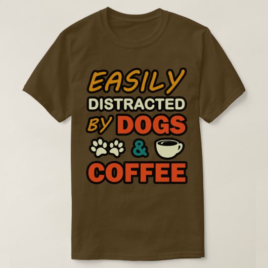 Funny Dog Lover Quote T-shirt (Design voorkant)
