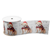 Funny Dog Lover Schattige Engels Bulldog Christmas Lint (Spoel)