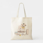 Funny Dog Lover Tote Bag (Dos)