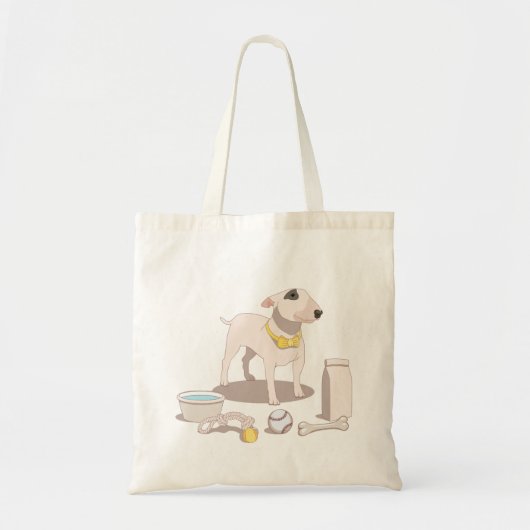 Funny Dog Lover Tote Bag (Devant)