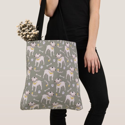 Funny Dog Lover Tote Bag (De près)
