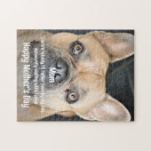 Funny Dog Mom Pet Foto - Moederdag Schattige Dog Legpuzzel (Horizontaal)
