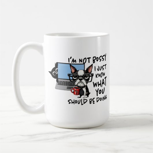 Funny Dog Mug (Gauche)