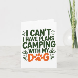 Funny Dog Outdoor Camng Mannen Vrouwen Camng Met M Kaart