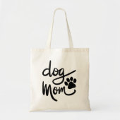 Funny Dog Paw Dog mama Tote Bag (Voorkant)