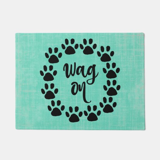 Funny Dog Quote Deurmat (Voorkant)