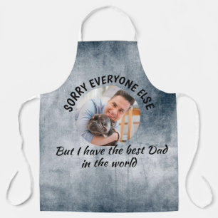 Funny dog Quote Fathers Day Custom Photo Grunge Schort