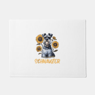 Funny Dog Schnauzer Deurmat