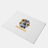 Funny Dog Schnauzer Deurmat (Schuin)